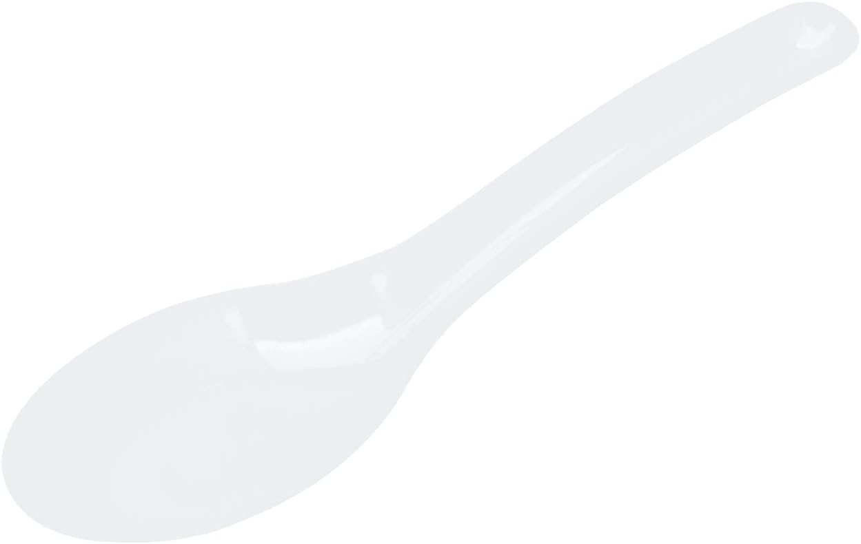 Karat Med-Heavy Weight Asian Soup Spoon - White -1 000 ct