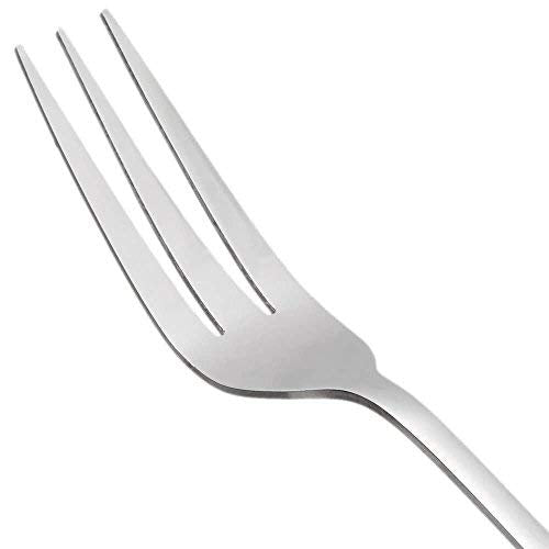 Winco 0015-05 12-Piece Lafayette 3-Tine Dinner Fork Set  18-0 Stainless Steel  1  Silver