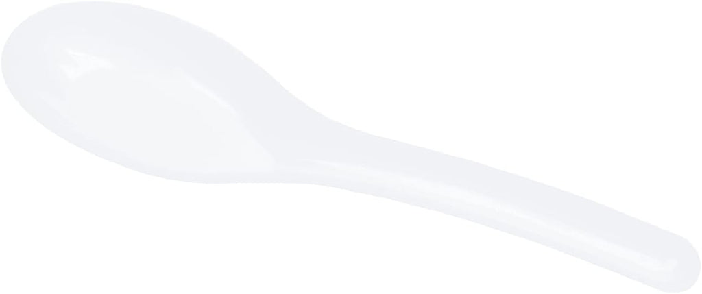 Karat Med-Heavy Weight Asian Soup Spoon - White -1 000 ct