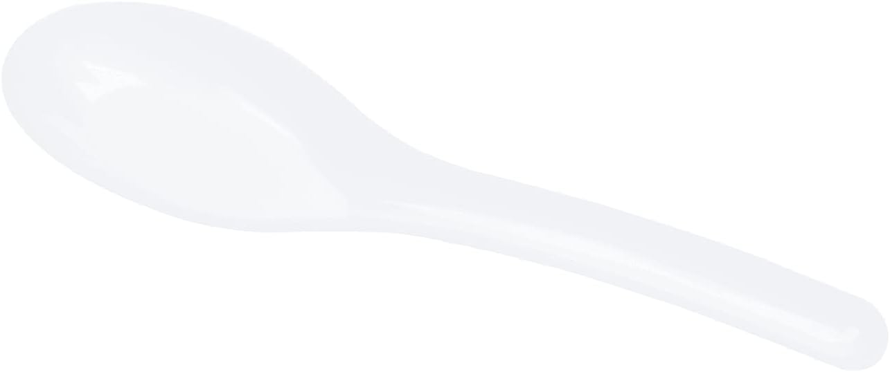 Karat Med-Heavy Weight Asian Soup Spoon - White -1 000 ct