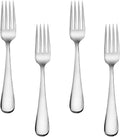 Salad Forks/Dessert Forks Made in USA Set of 12 18/10 Stainless Steel Flatware Mirror Finish Dishwasher Safe TAA HubZone  Buy American Compliant Annapolis Silverware Made by Sherrill Manufacturing