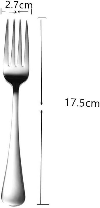 10-Piece Dinner Forks Set Food-Grade Stainless - 7 Inches Table Forks Flatware Forks Dessert Forks Salad Forks