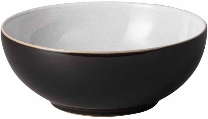 Denby Elements 4 Piece Cereal Bowl Set  Black
