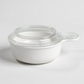 Corning Ware (15 ounce) "Grab It" White Handled Bowl with Glass Lid
