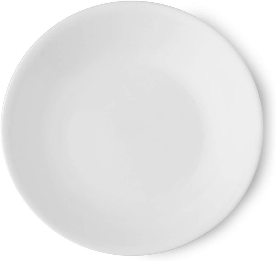 Corelle Vitrelle 6-Piece Bowl Set Triple Layer Glass and Chip Resistant  20-Oz Lightweight Round Bowls  Winter Frost White
