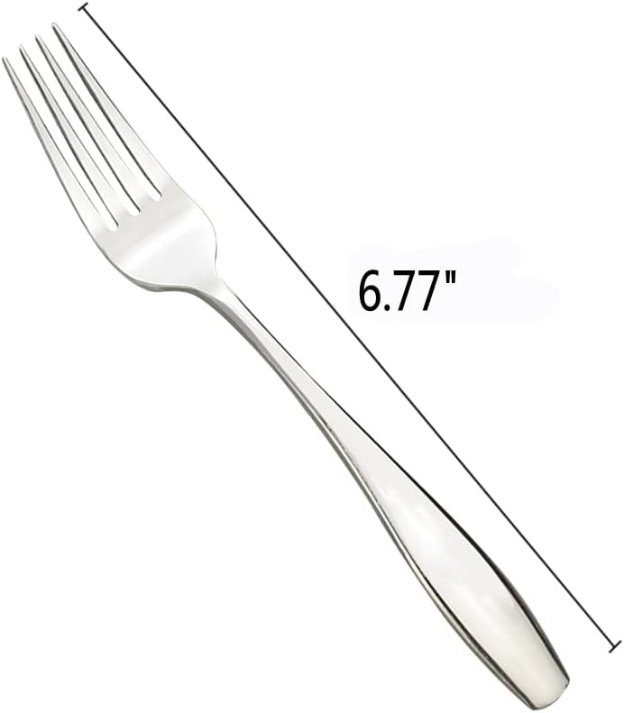 Ggbin Stainless Steel Dessert Fork  12 Pieces Small Salad Forks