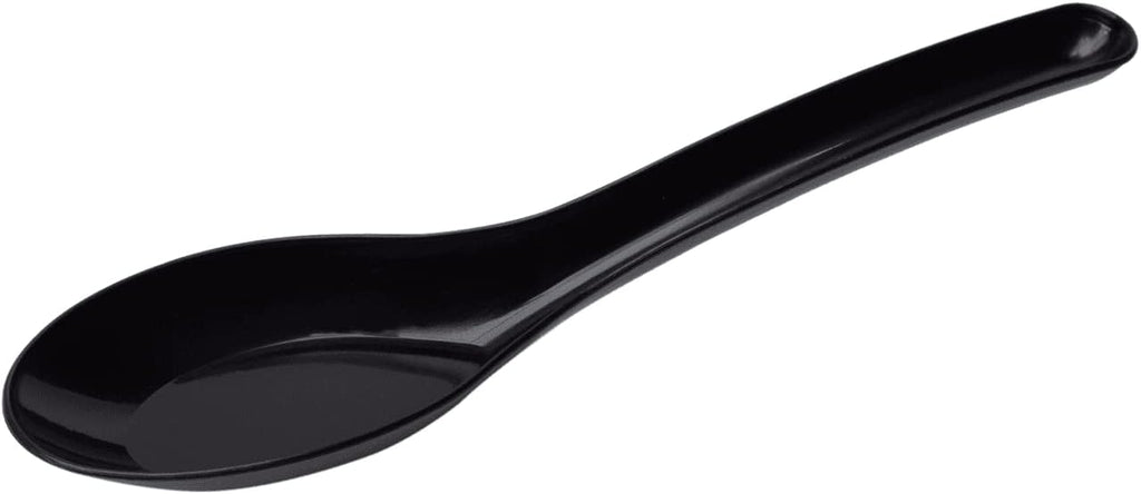 Karat U2015B Med-Heavy Weight Asian Soup Spoon - Black -1 000 ct