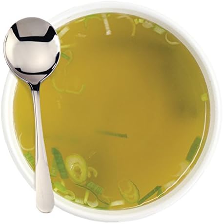 RSVP International Endurance Flatware Collection Stainless Steel  Dishwasher Safe  Soup Spoon