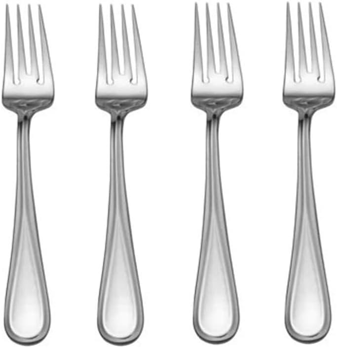 Mikasa Bravo 18/10 Stainless Steel Salad Fork (Set of Four)