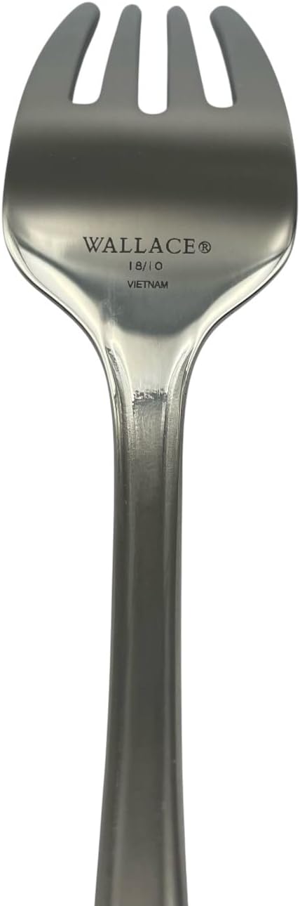 Wallace Continental Bead 18/10 Stainless Steel Salad Fork (Set of Twelve)