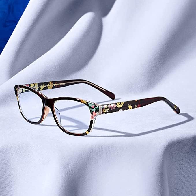 Sofia Vergara x Foster Grant Linda Blue Light Multi Focus Reading Glasses Rectangular