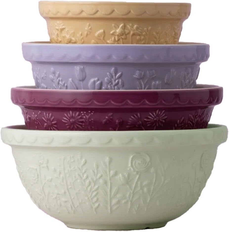 Mason Cash In The Meadow 4-Piece Mixing Bowl Set