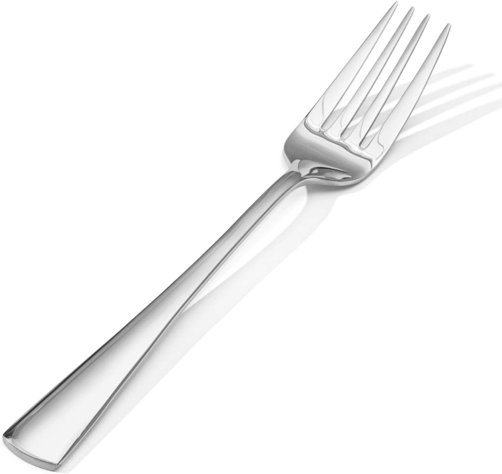 KINGSTONE 12 Piece Dinner Forks Set  18/10 Stainless Steel Forks  Silver Food Grade Fork Set of 12  Metal Forks for Home  Kitchen  Weddings  Parties or Restaurant  Dishwasher Safe-8.18inches