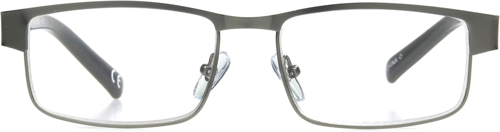 Foster Grant Men's Leo Square Reading Glasses