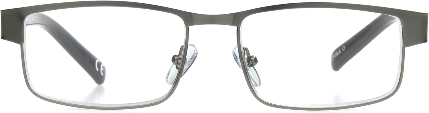 Foster Grant Men's Leo Square Reading Glasses