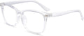 Onrtry Non Prescription Glasses for Men Women Square Clear Lens Eyeglasses