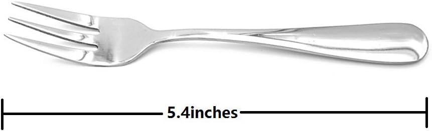Stainless Steel Salad  Dessert & Appetizer Forks (4PCS)