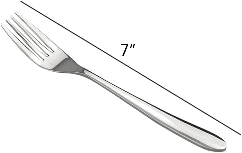 Kekow 12-Piece Dessert Forks  Stainless Steel  7-INCH