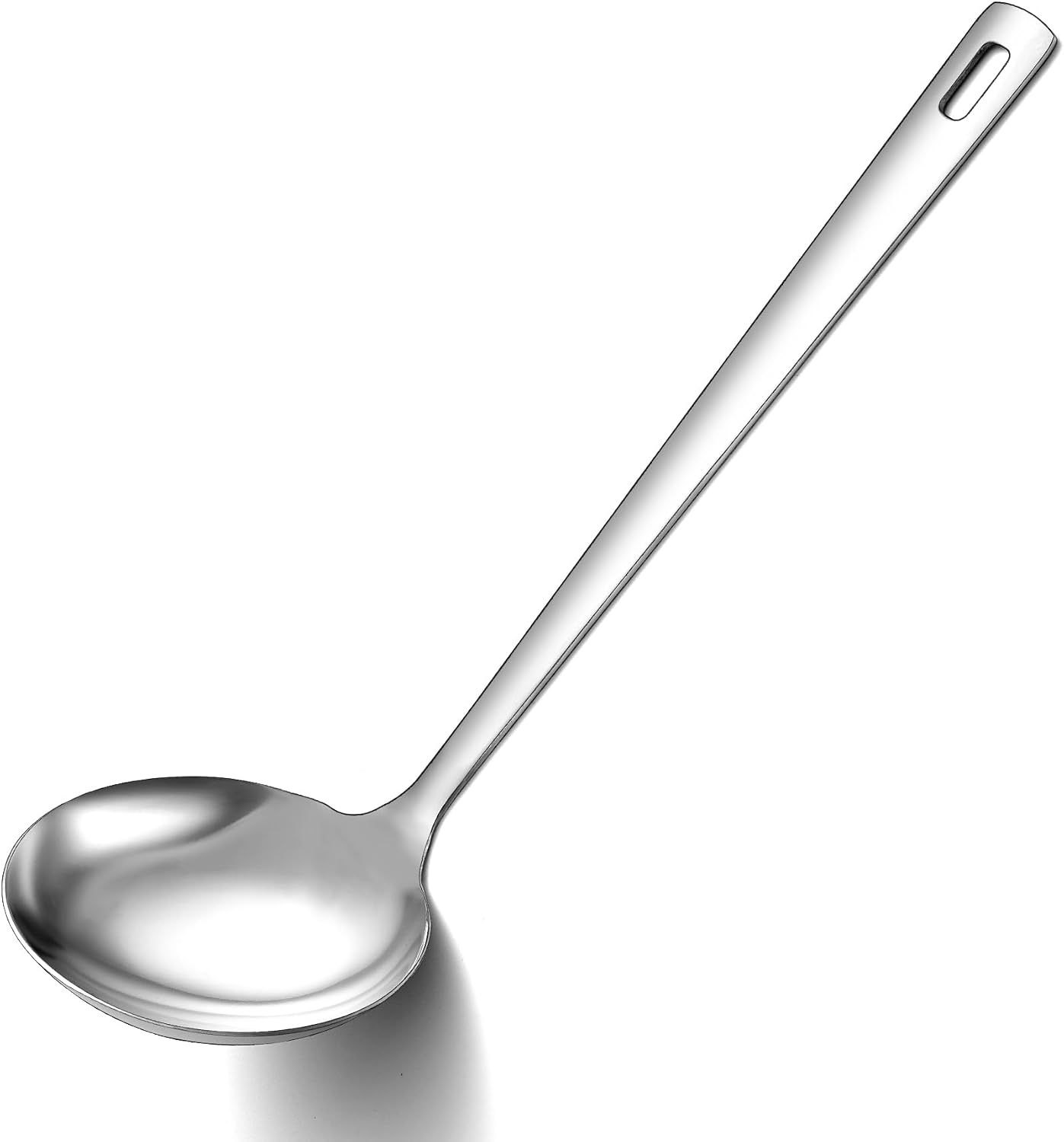 Berglander Stainless Steel Soup Ladle  11.8" Durable Ladel Spoon for Serving or Cooking  Dishwasher Safe  Durable & Rust-Resistant Cooking Utensil