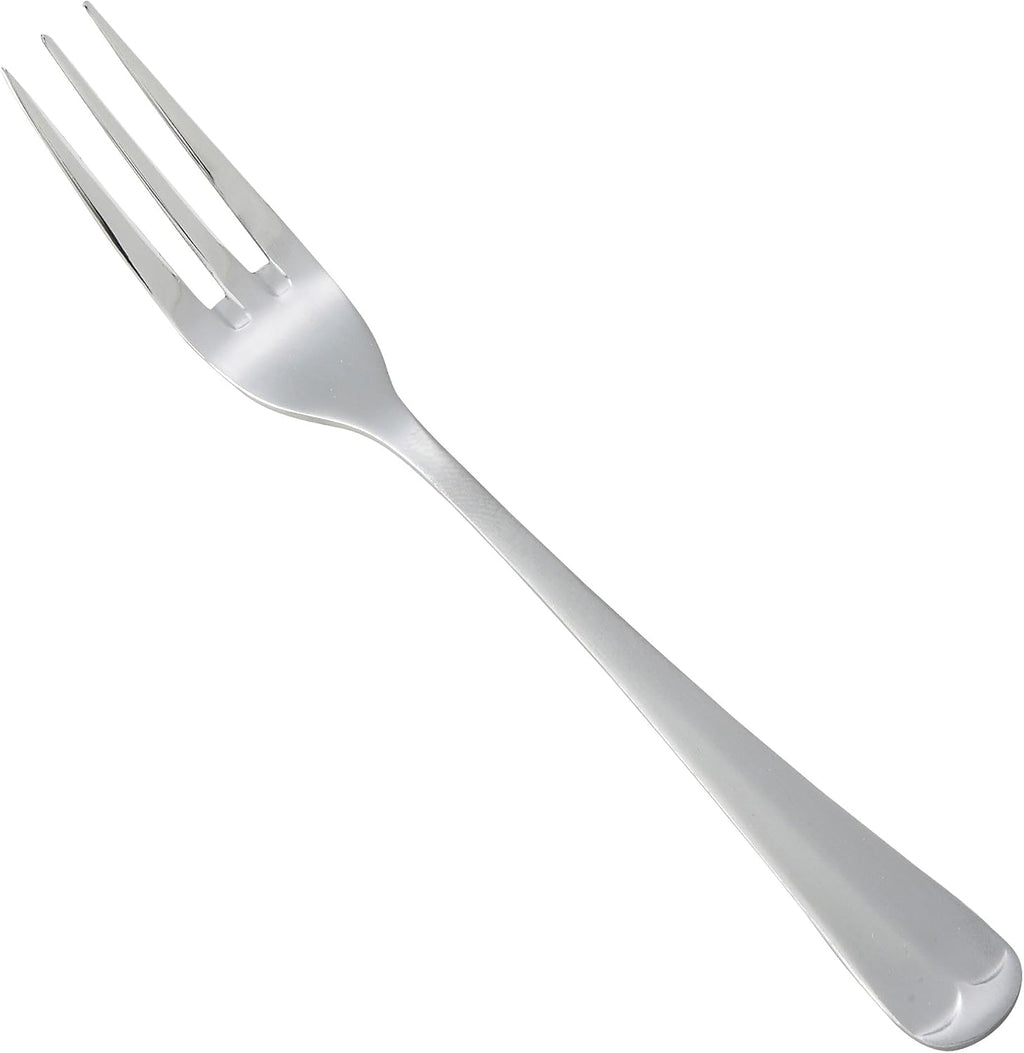 Winco 12-Piece Lafayette Salad Fork Set  18-0 Stainless Steel  Silver