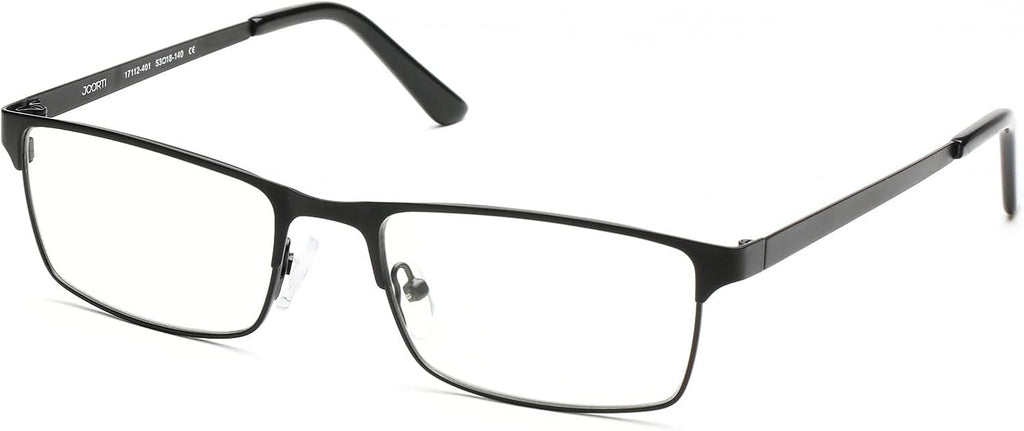 JOO'RTI Blue light glasses for men  Metal Frame Gaming Computer Glasses Fake Glasses