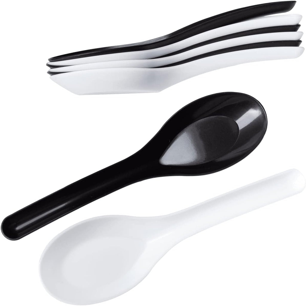 Karat Med-Heavy Weight Asian Soup Spoon - White -1 000 ct
