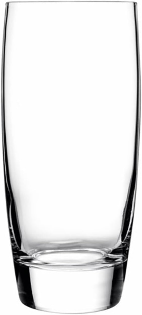Luigi Bormioli Michelangelo 20 oz Beverage Glasses - Large Capacity  Crystal-Clear Design - Fine Laser-Cut Rims  Ideal for Various Beverages  Dishwasher Safe  Made in Italy (Set of 4)