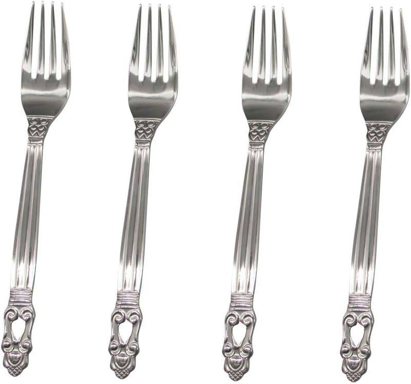 Towle Stockholm 18/10 Stainless Steel Salad Fork (Set of Four)