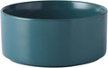 6'' Ceramic Dog Bowl - 30Oz Classic Dogs Food & Water Bowl for Small and Medium Breed Dogs  Heavy Duty Non-Slip Dog Dishes  Food Grade Stoneware Pet Bowl  Dishwasher & Microwave Safe  Green