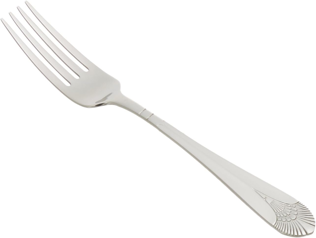 Winco Peacock Stainless-Steel Table Fork  Extra Heavyweight  9" (12 Pack)