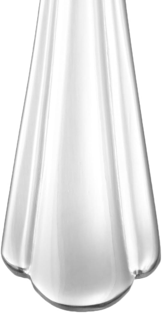 Amazon Basics Stainless Steel Dinner Forks with Scalloped Edge  Pack of 12  Silver