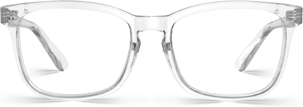 VISOONE Blue Light Blocking Glasses Square with Anti Computer Glare for Gaming Women and Men MONTANA