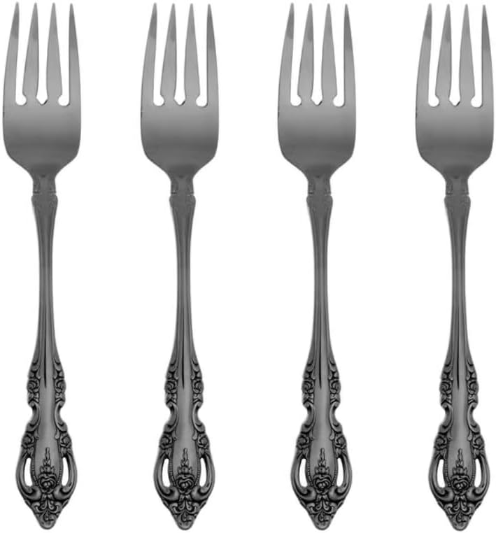 Oneida Brahms 18/8 Stainless Steel Salad Fork (Set of Four)