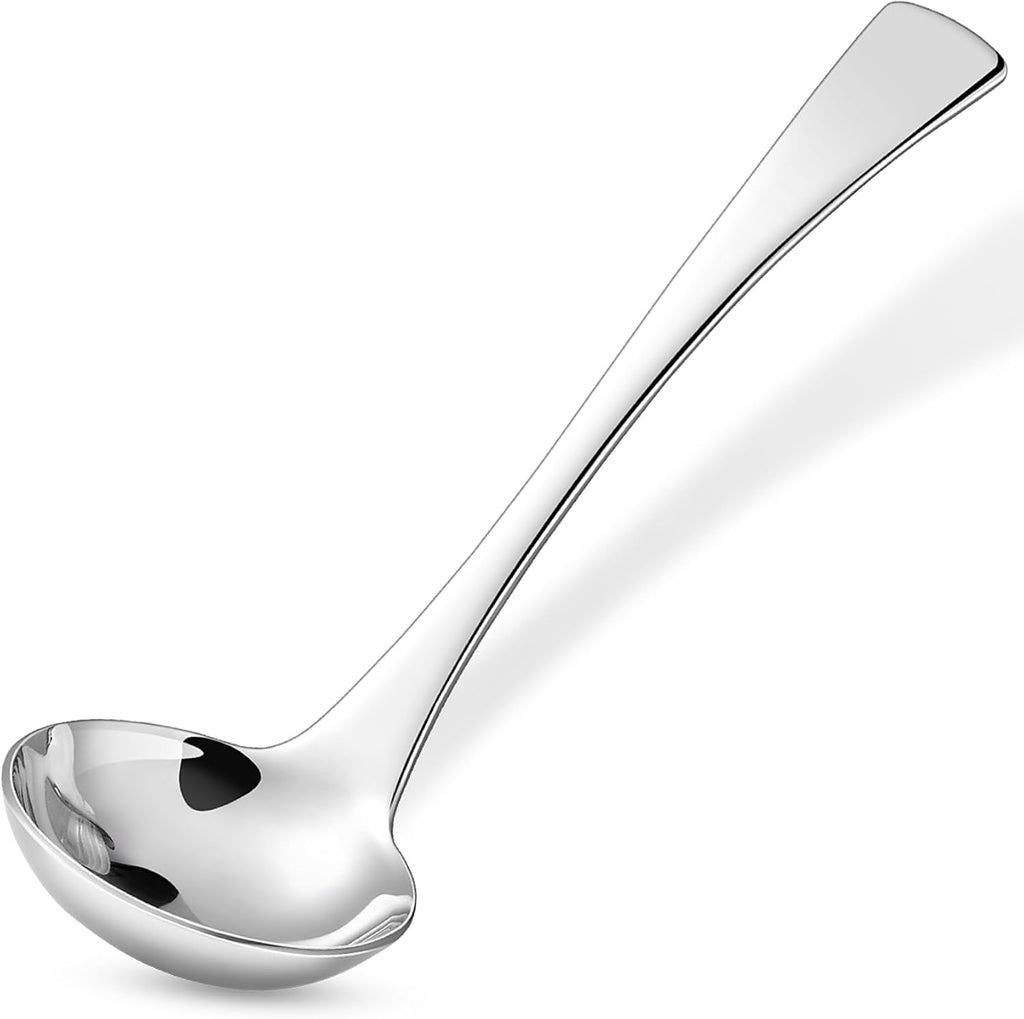 KEAWELL Austin Gravy Ladle  18/10 Stainless Steel  7.6 inch  Silver  Dishwasher Safe (1)