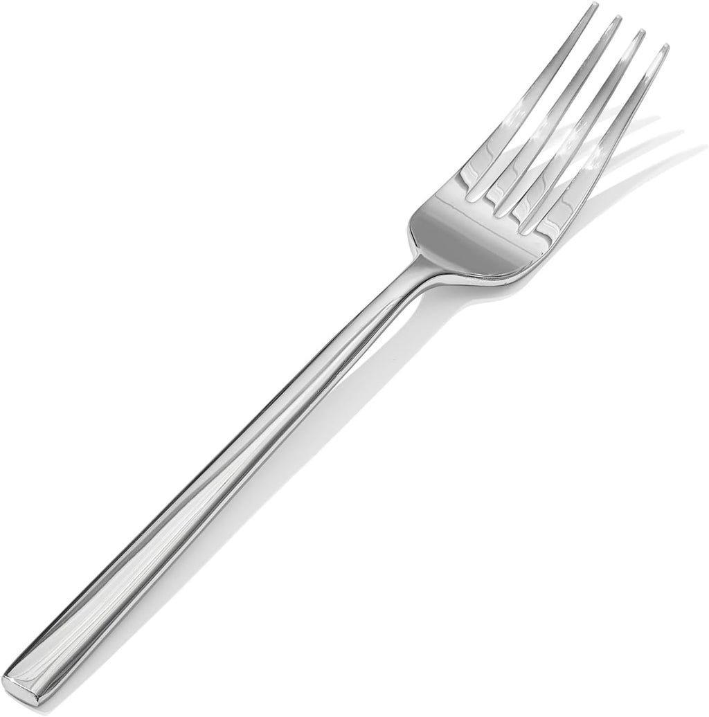 KINGSTONE Dinner Forks Set  4-Piece Silverware Flatware Cutlery Dessert Forks (8.3-Inch)  Forged Food-Grade Stainless Steel  Mirror Finish & Dishwasher Safe  Use for Kitchen  Home  Wedding  Party