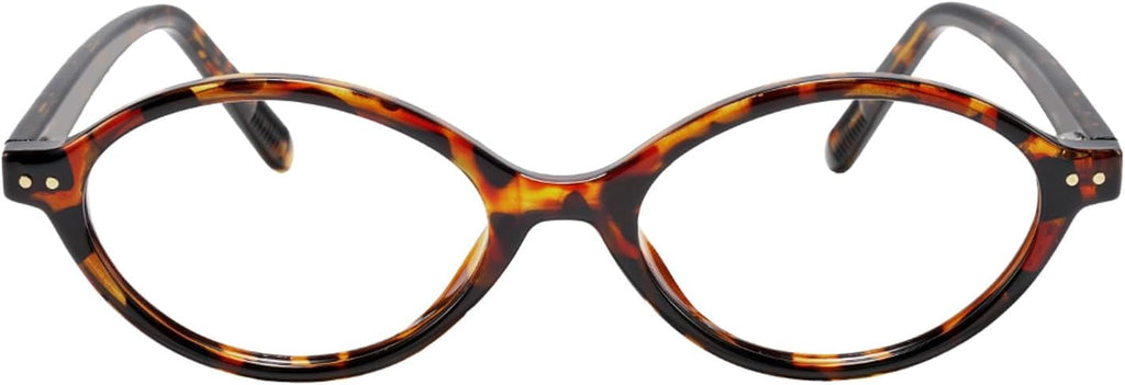 TIJN Olisa Blue Light Blocking Glasses for Women Men Oval Glasses Frame Bluelight Glasses for Gaming/Computer/Screen