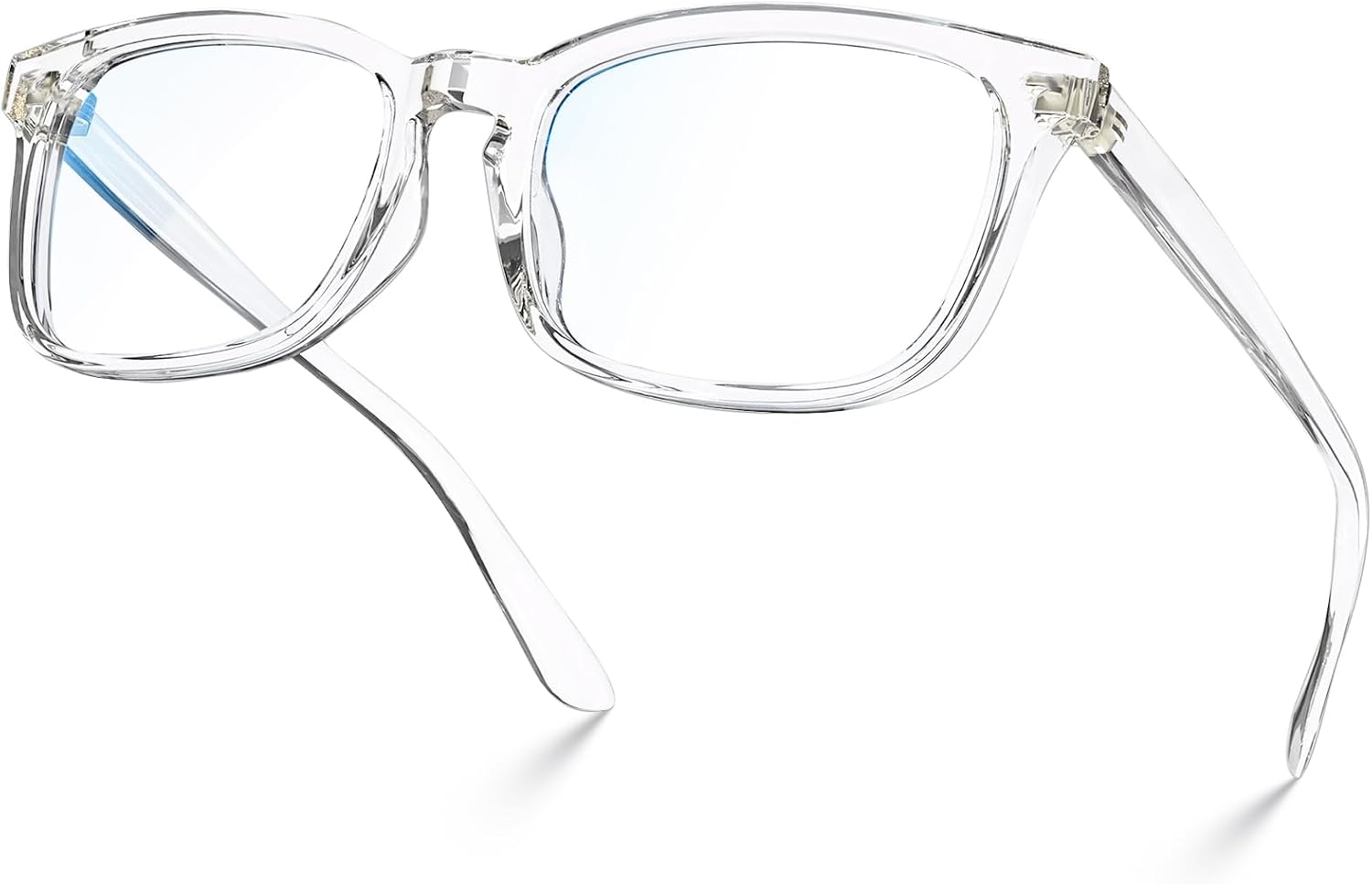 VISOONE Blue Light Blocking Glasses Square with Anti Computer Glare for Gaming Women and Men MONTANA