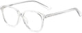 MEETSUN Blue Light Blocking Glasses for Women Cat Eye Blue Light Glasses TR Frame Anti Eyestrain UV Glare Computer Gaming Eyeglasses(Clear Frame)