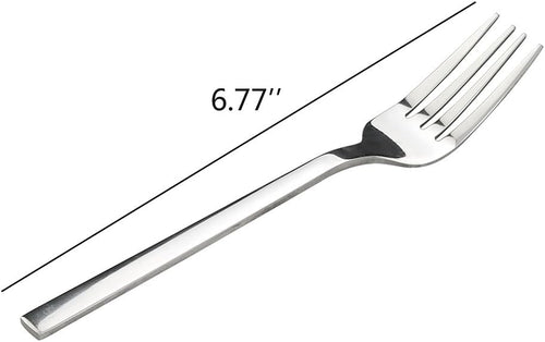 12-Piece Stainless Steel Dessert Forks Set