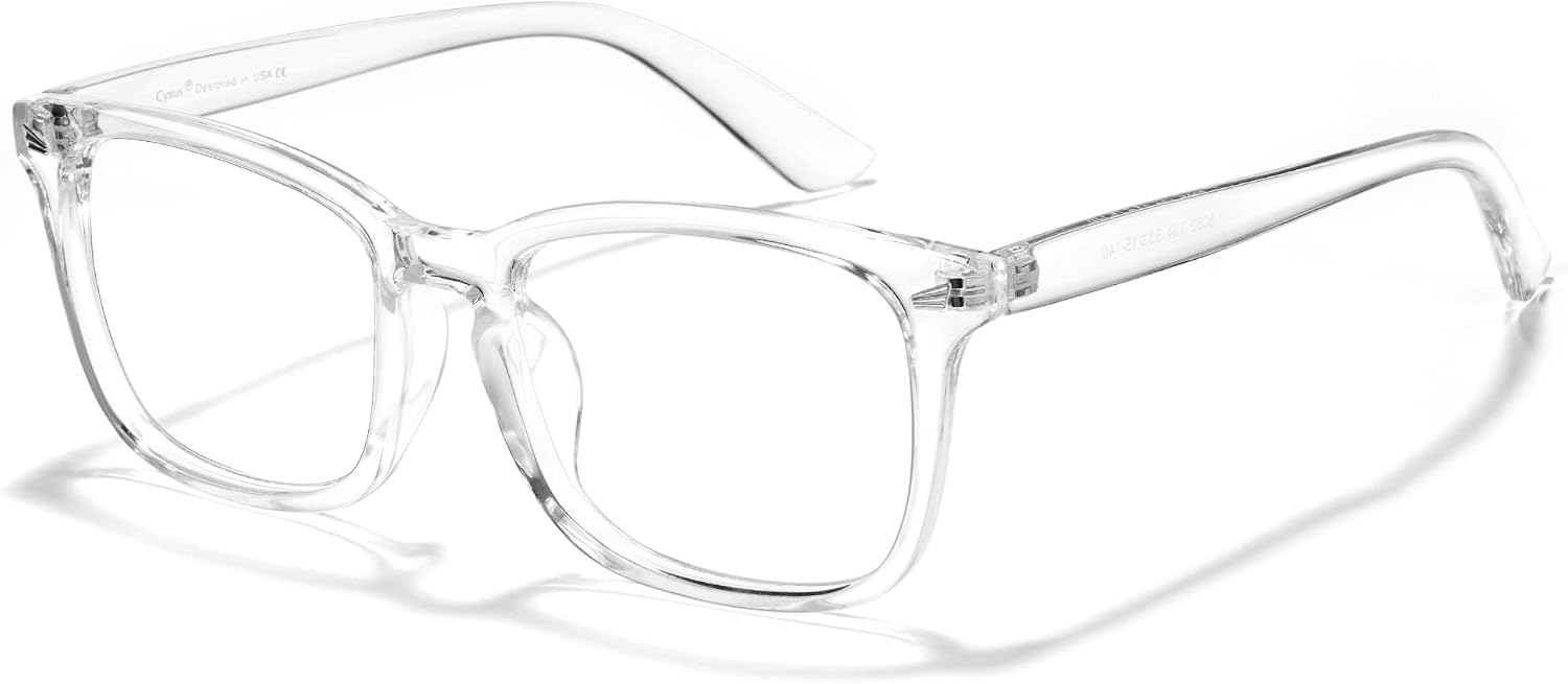 Cyxus Blue Light Glasses for Men Women Reduce Eye Strain UV Blocking for Computer Screen 8082