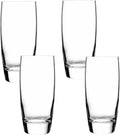Luigi Bormioli Michelangelo 20 oz Beverage Glasses - Large Capacity  Crystal-Clear Design - Fine Laser-Cut Rims  Ideal for Various Beverages  Dishwasher Safe  Made in Italy (Set of 4)