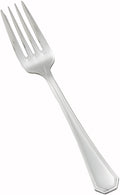 Winco 12-Piece Victoria Salad Fork Set  18-8 Stainless Steel Silver