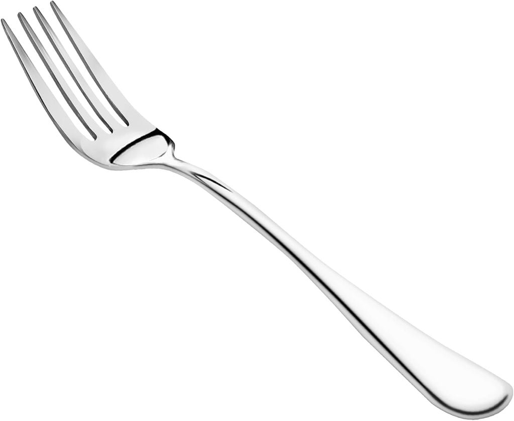 16 Pieces Dinner Forks Set 8" Forks Food Grade Stainless Steel Dinner Forks Fine Fork Set for Home Kitchen Restaurant Mirror Polished and Dishwasher Safe