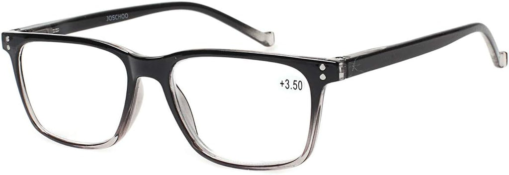 JOSCHOO 5 Pack Reading Glasses Men Women Spring Hinges Comfortable Glasses for Reading (5 Mix  1.75)