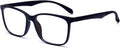 ANRRI Blue Light Blocking Glasses  Anti Eyestrain Lens Lightweight Frame Eyeglasses  Black  Men/Women