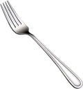 Salad Fork Set of 8 Piece  Stainless Steel Flatware Fork 7.0 Inch  Round Handle Mirror Polishing  Dishwasher Safe