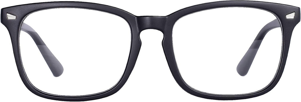 MAXJULI Blue Light Blocking Glasses Computer Reading/Gaming/TV/Phones Glasses for Women Men(Matt Black)
