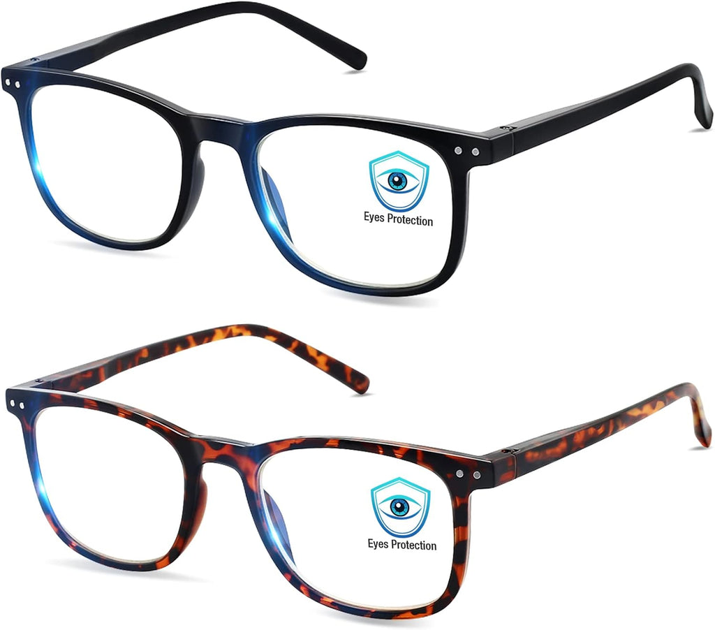 AOSM Blue Light Glasses for Men & Women Gaming glasses Anti-Glare UV400 Protection Blue Light Blocking to Relieve Eye Strain