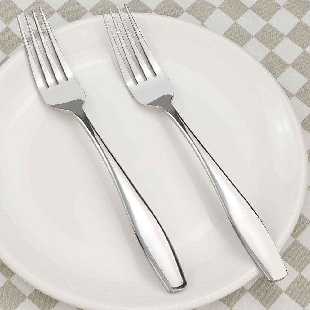 Ggbin Stainless Steel Dessert Fork  12 Pieces Small Salad Forks