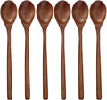 Wooden Spoons  6 Pieces 9 Inch Wood Soup Spoons for Eating Mixing Stirring  Wood Spoon with Japanese Style Kitchen Utensil